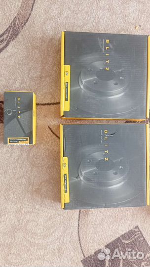 Тормозные диски и колодки