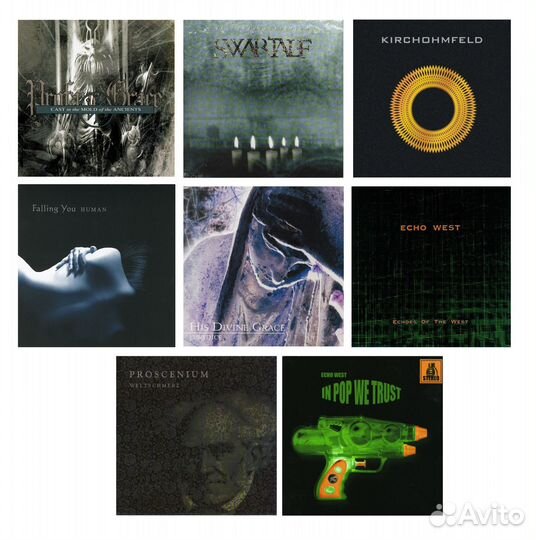 CD фирменные Dark Ambinet, Neo Classic, Minimal