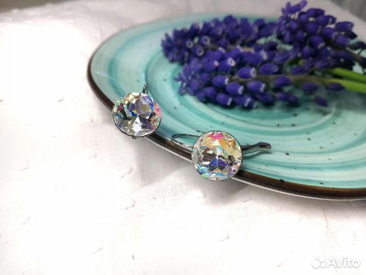 Серьги новые Swarovski
