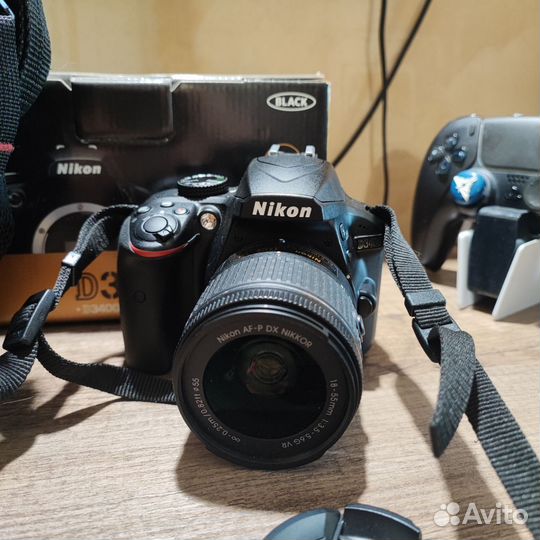 Зеркальный фотоаппарат Nikon D3400 Б/У