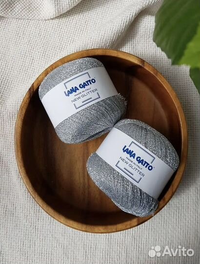 Пряжа для вязания Lana Gatto с люрексом