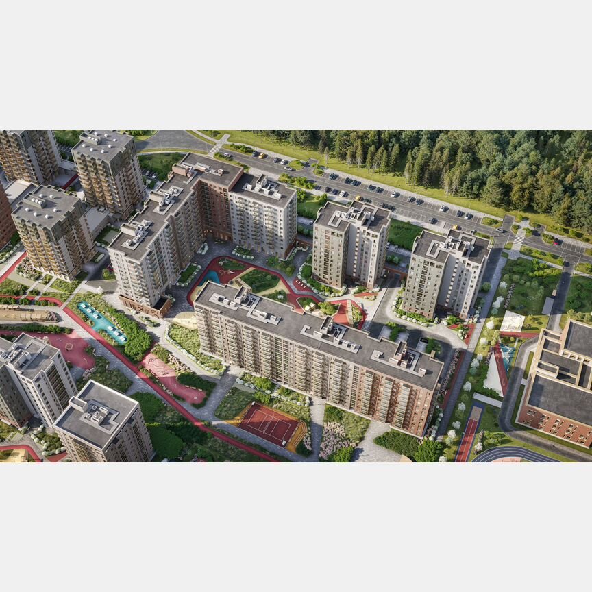 3-к. квартира, 85,8 м², 2/12 эт.