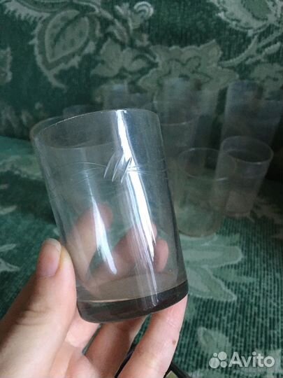 Стаканы СССР тонкое стекло
