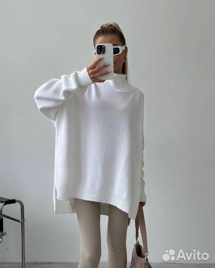 Вязаный свитер Oversize