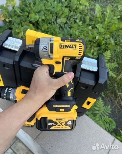 Набор аккумуляторных инструментов dewalt 2 в 1