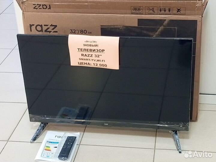 Новый Телевизор razz 32 Smart-TV Wi-Fi