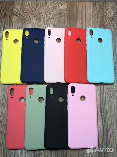 Чехол силиконовый Huawei Honor y7 2019