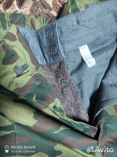 Теплый военный костюм 52-54 размер