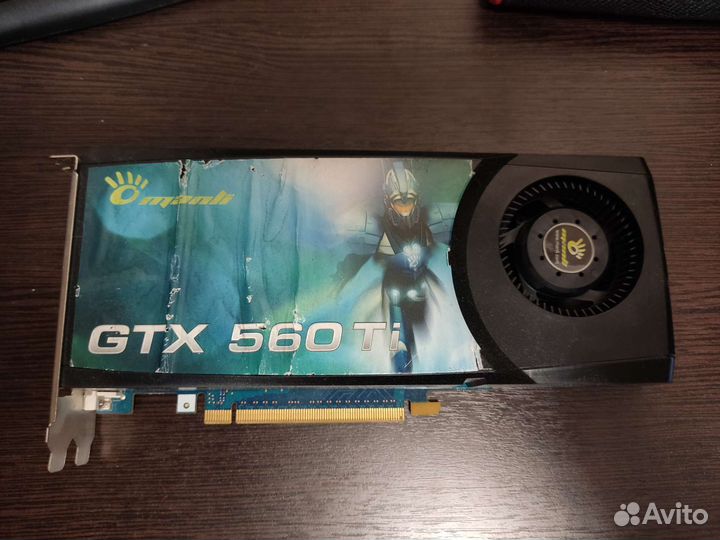 Видеокарта GeForce GTX 560TI на запчасти