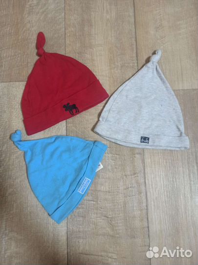 Набор шапочек для малыша 6-18 мес