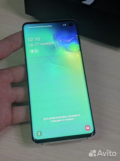 Samsung Galaxy S10 Exynos 8/128 White Выгорания