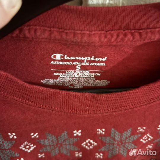 Лонгслив champion