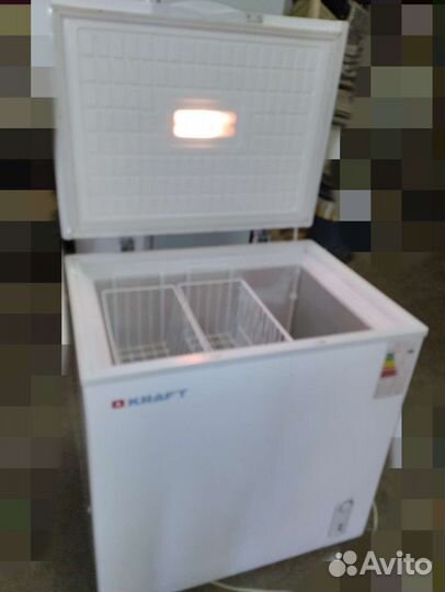 Морозильный ларь kraft. Доставка