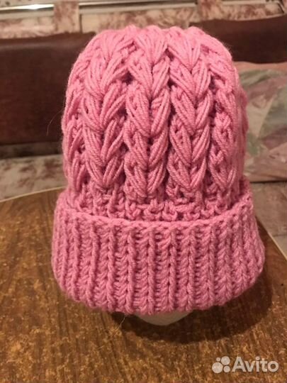 Шляпа вязанная