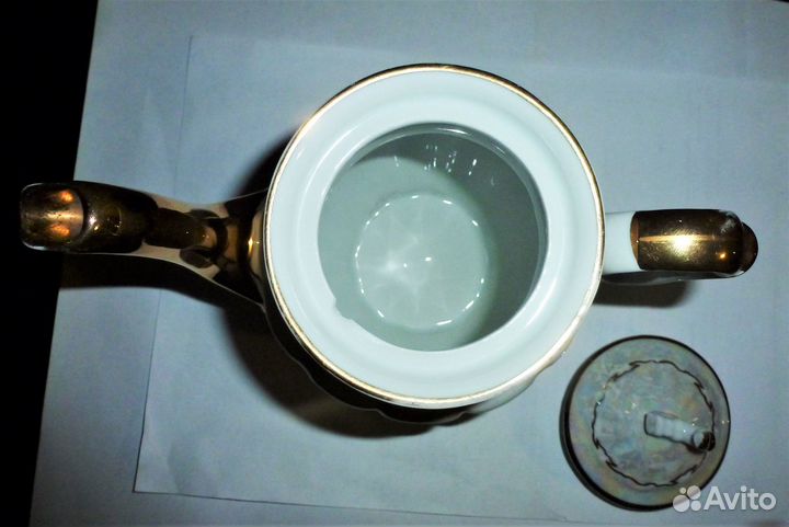 Кофейник чайник фарфор Польша