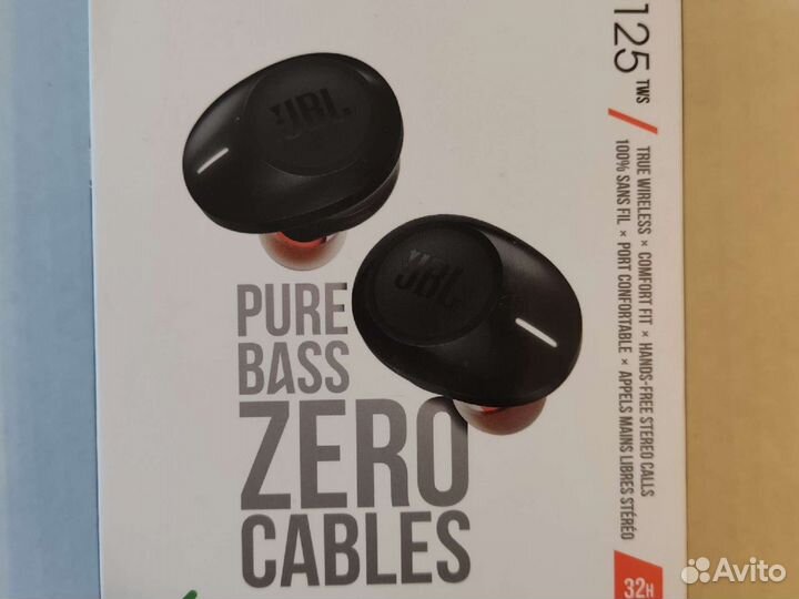 Беспроводные наушники jbl125