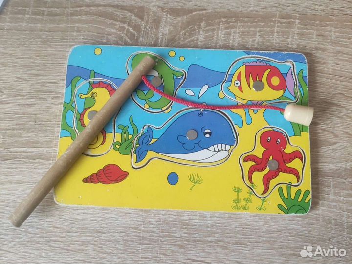 Игрушка Рыбалка магнитная дерево