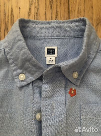 Рубашка для мальчика janie and jack