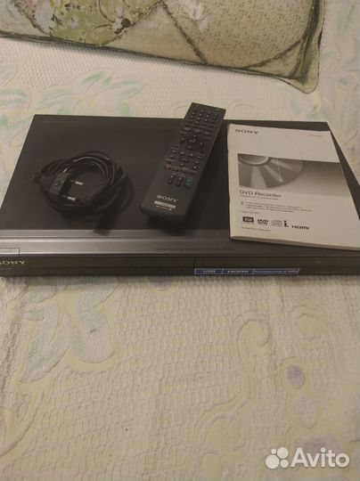 Dvd рекордер sony RDR-GX380