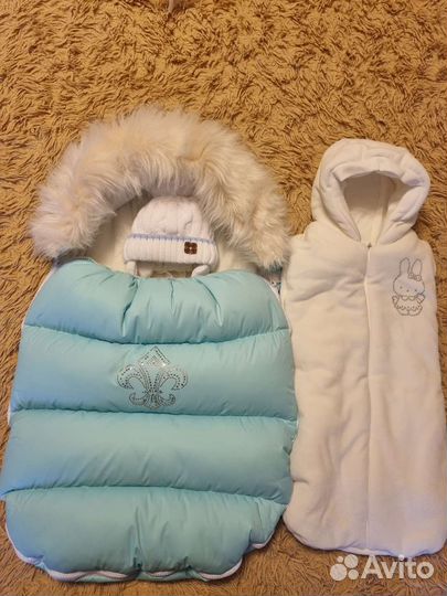 Конверт на выписку зимний