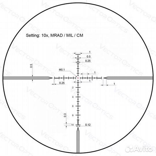 Прицел Vector Optics Taurus 6-24x50 HD SFP (P)