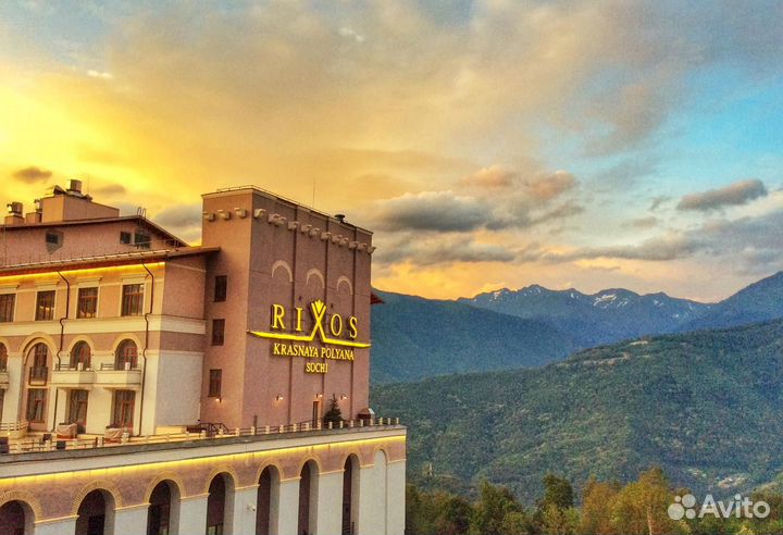 Rixos krasnaya polyana sochi, отель 5*, Сочи