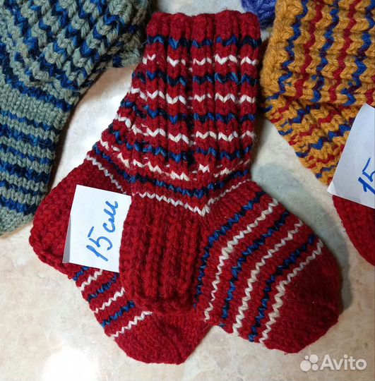 Носки детские зимние 3-4 года.Мальчикам и девочкам