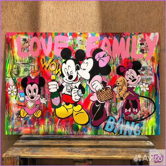 Арт картины в современном стиле для интерьера дома