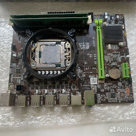 Материнская плата и видео карта