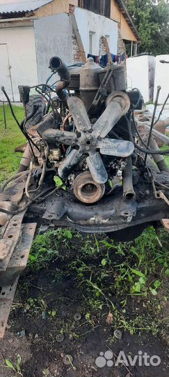Двигатель газ 66