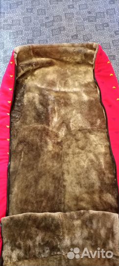 Детский конверт натуральный мех
