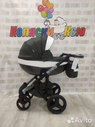 Коляска модульная Adamex Monte Deluxe Carbone