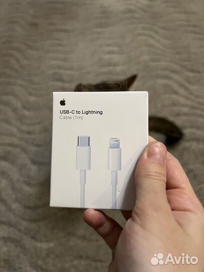Кабель apple lightning usb c