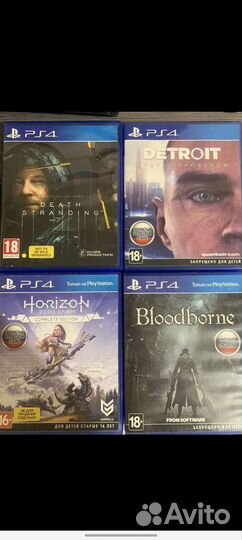 Игры для Sony playstation 4