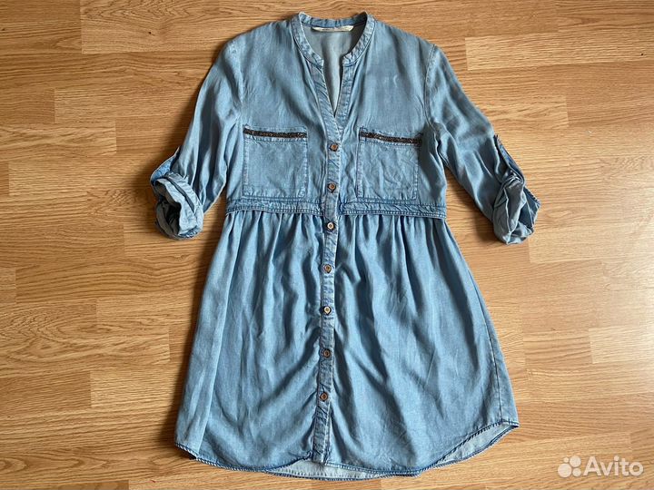 Платье-рубашка zara