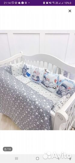 Детское постельное белье в детскую кроватку