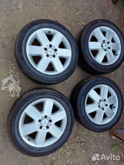 Колеса оригинальные на Mercedes Benz Vito R17