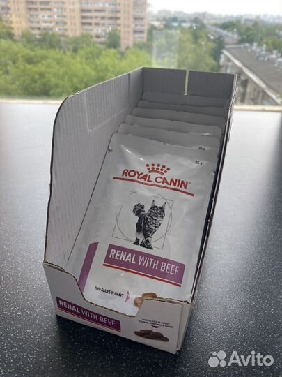 Корм для кошек royal canin ренал