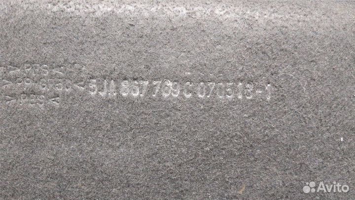 Полка багажника Seat Toledo 4, 2013