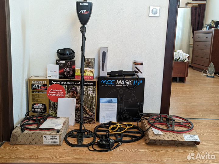 Металлоискатель Garrett AT max. Супер комплект