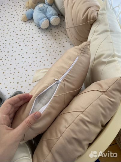 Бортики в детскую кроватку