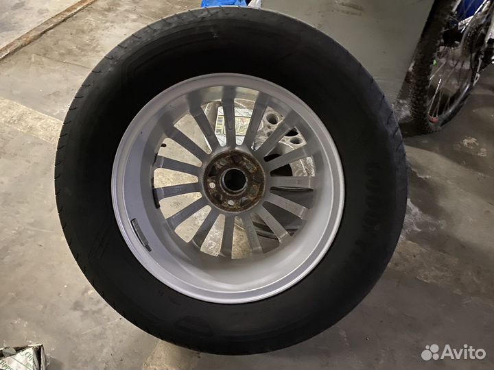 Литые диски r17 с летней резиной