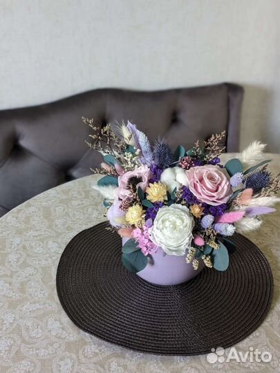 Букеты-композиции из сухоцветов