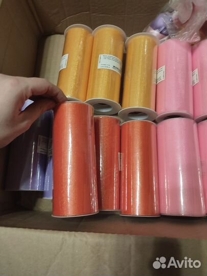 Фатин в шпульках