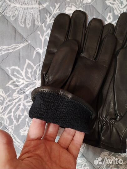 Перчатки кожаные, офицерские