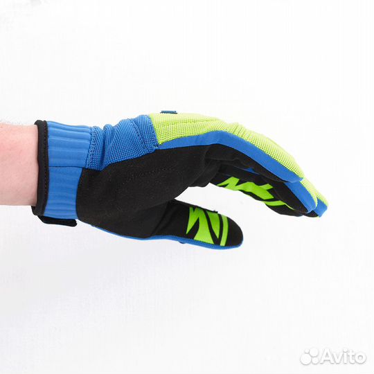 Перчатки dragonfly enduro Blue-Green 600121 (2XL)