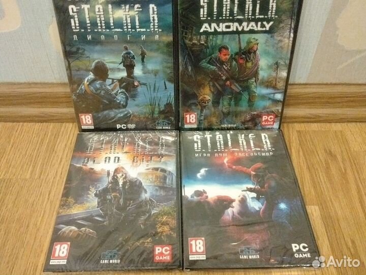 Очень много игр сталкер