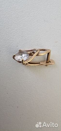 Серьги серебро 925