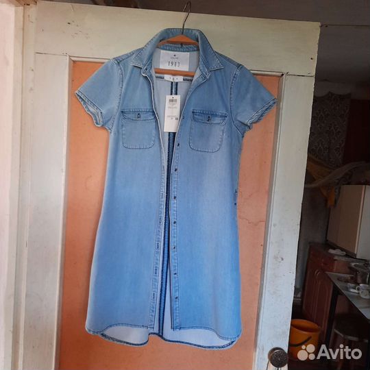 Джинсовое платье новое М(46)