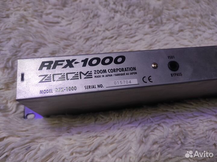 Процессор эффектов zoom rfx-1000